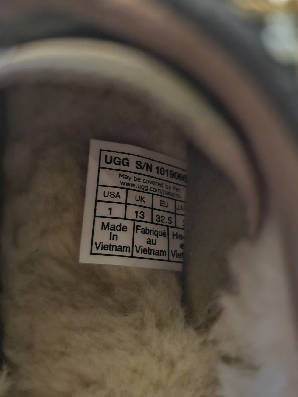 Tasman Slippers Size 1